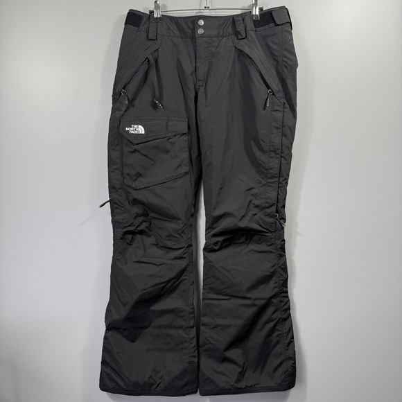 The North Face Pants - The North Face Snow Pants Womens Medium Black HyVent Insulated Ski Waterproof